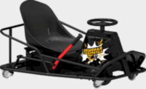 Taburet Kart XL